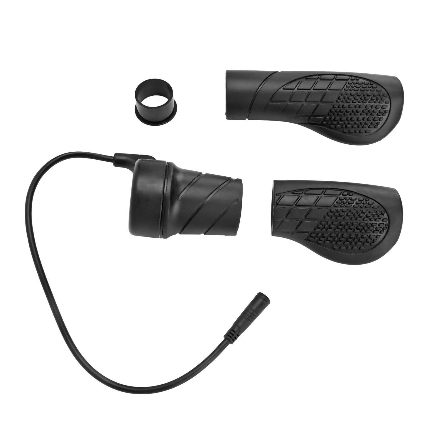 Electric Bike Twist Throttle Grip Sensitive Stable Scooter Speed Control Handle With Waterproof Plug for Bafang Middle Motor