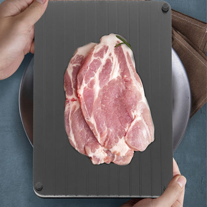 Thaw Frozen Food Meat Fruit Quick Defrosting Plate Board Fast Defrosting Tray  Kitchen Gadget Tool