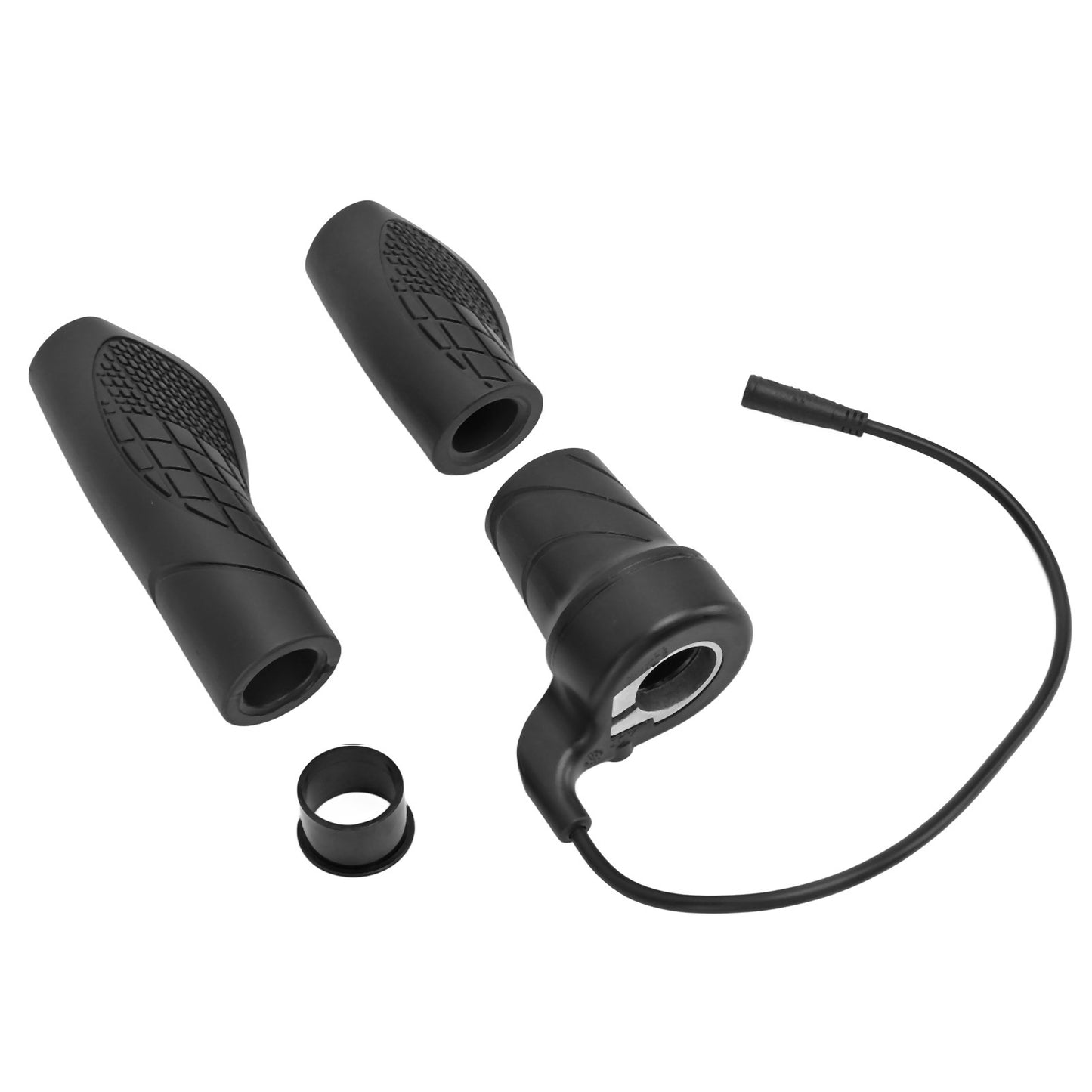 Electric Bike Twist Throttle Grip Sensitive Stable Scooter Speed Control Handle With Waterproof Plug for Bafang Middle Motor